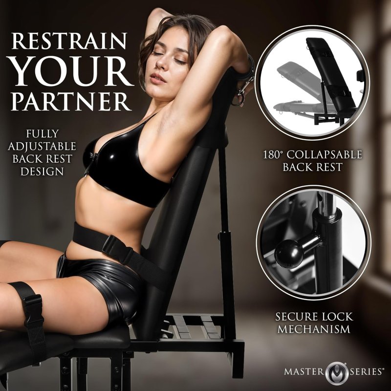MASTER SERIES EXTREME OBEDIENCE CHAIR (NEXT DAY DISPATCH)