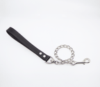 Leather & Chain Lead - Australian Made (Italian Leather)