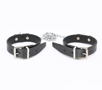 Leather Ankle Restraints -  Made in Australia