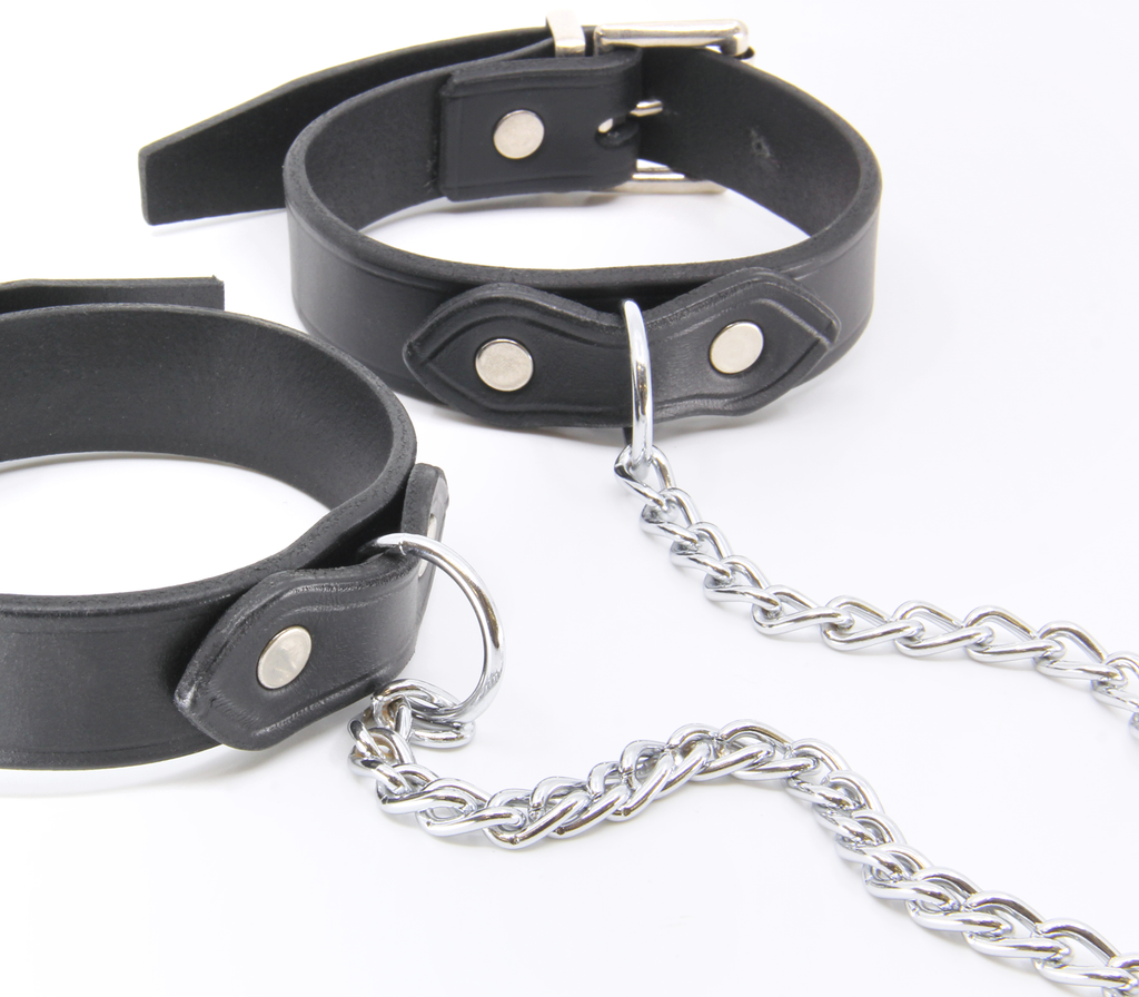 Leather Ankle Restraints -  Australian Made