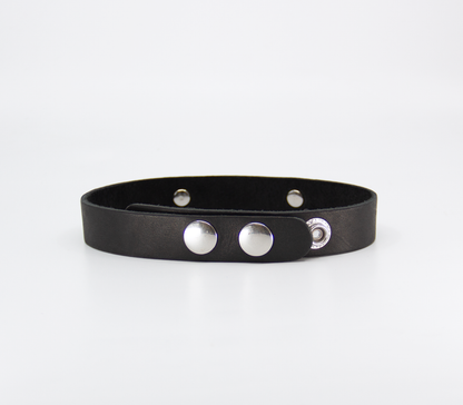Leather SLAVE Collar