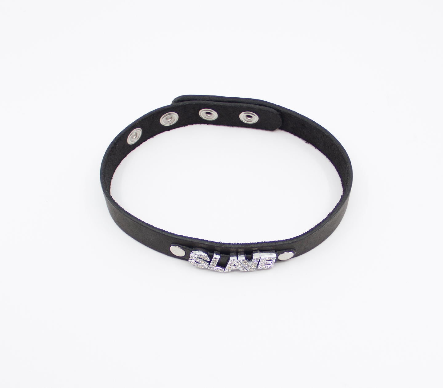 Leather SLAVE Collar