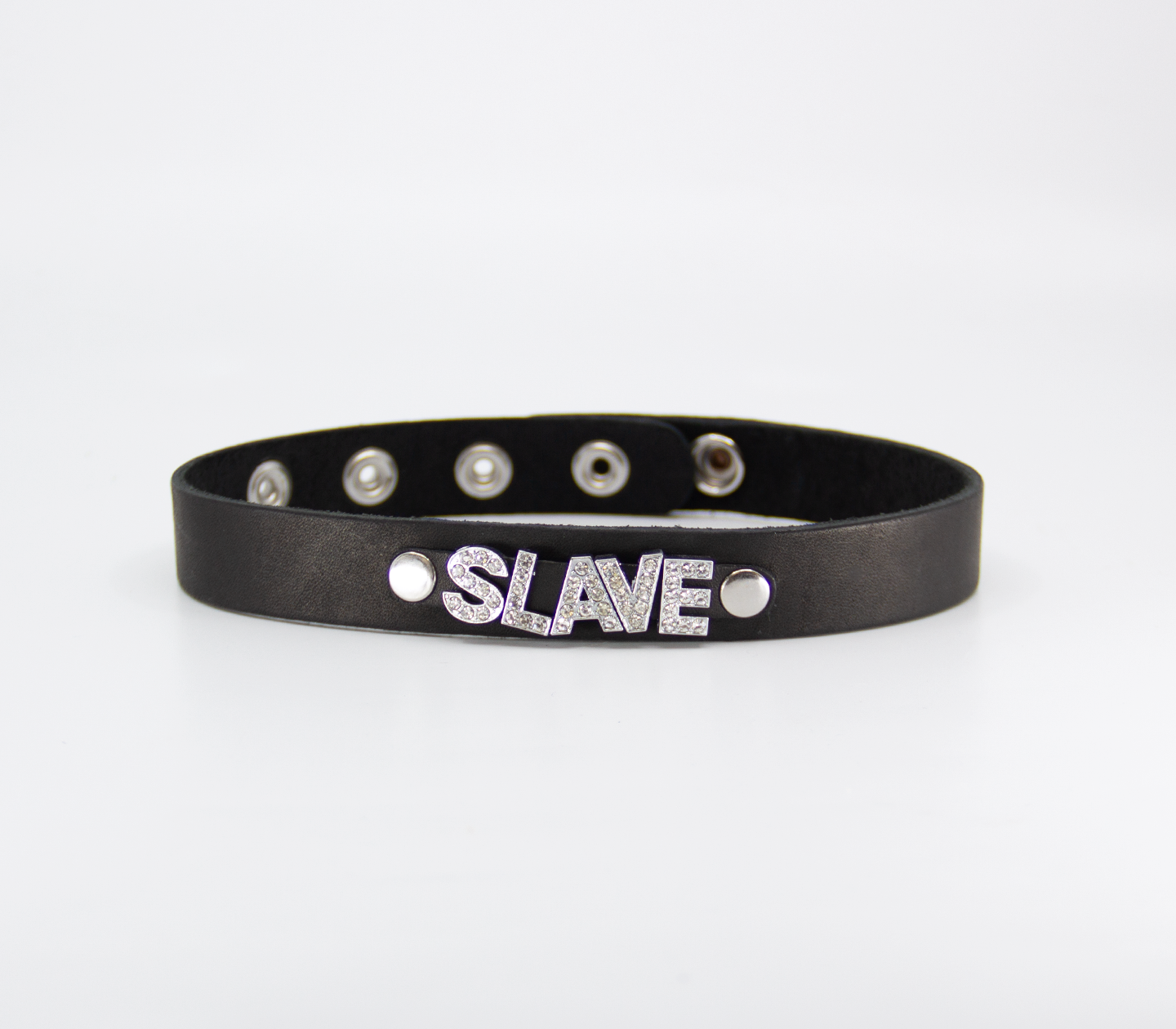 Leather SLAVE Collar