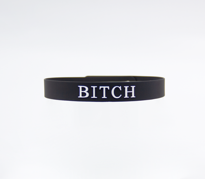 Silicone  collar BITCH/SLUT