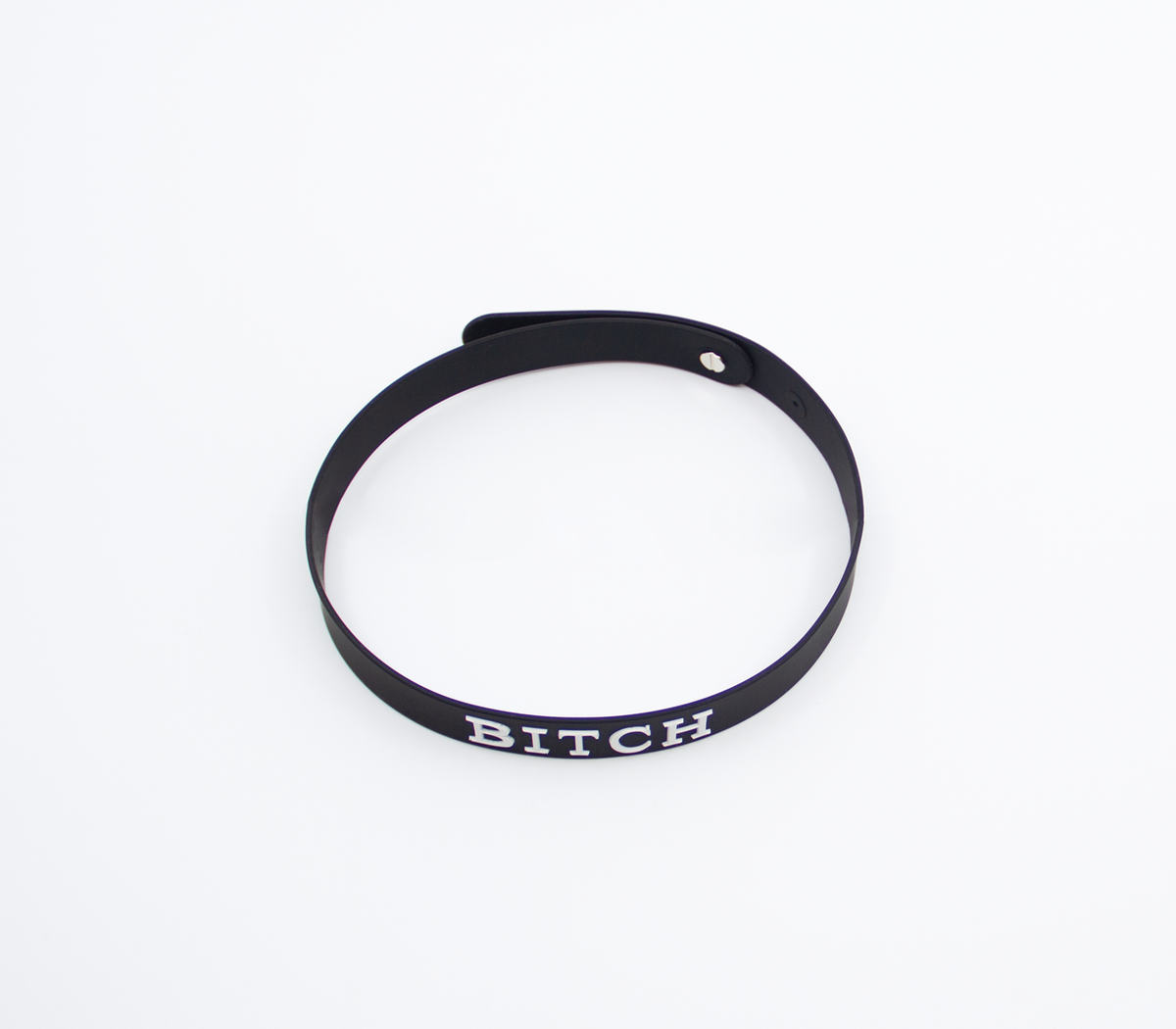 Silicone  collar BITCH/SLUT