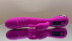 Pink Rabbit Vibrator with LCD