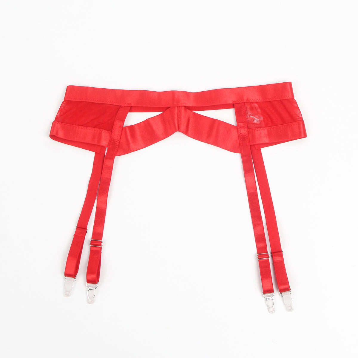 Bondage Garter Belt Bra Set