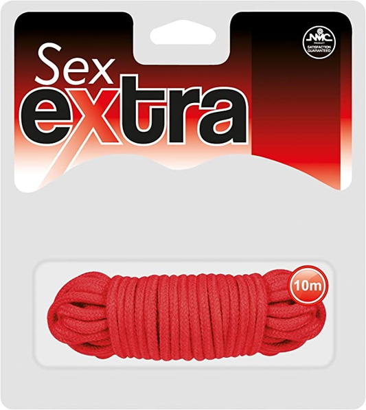 10 Meter Red Cotton Rope - Sex Extra