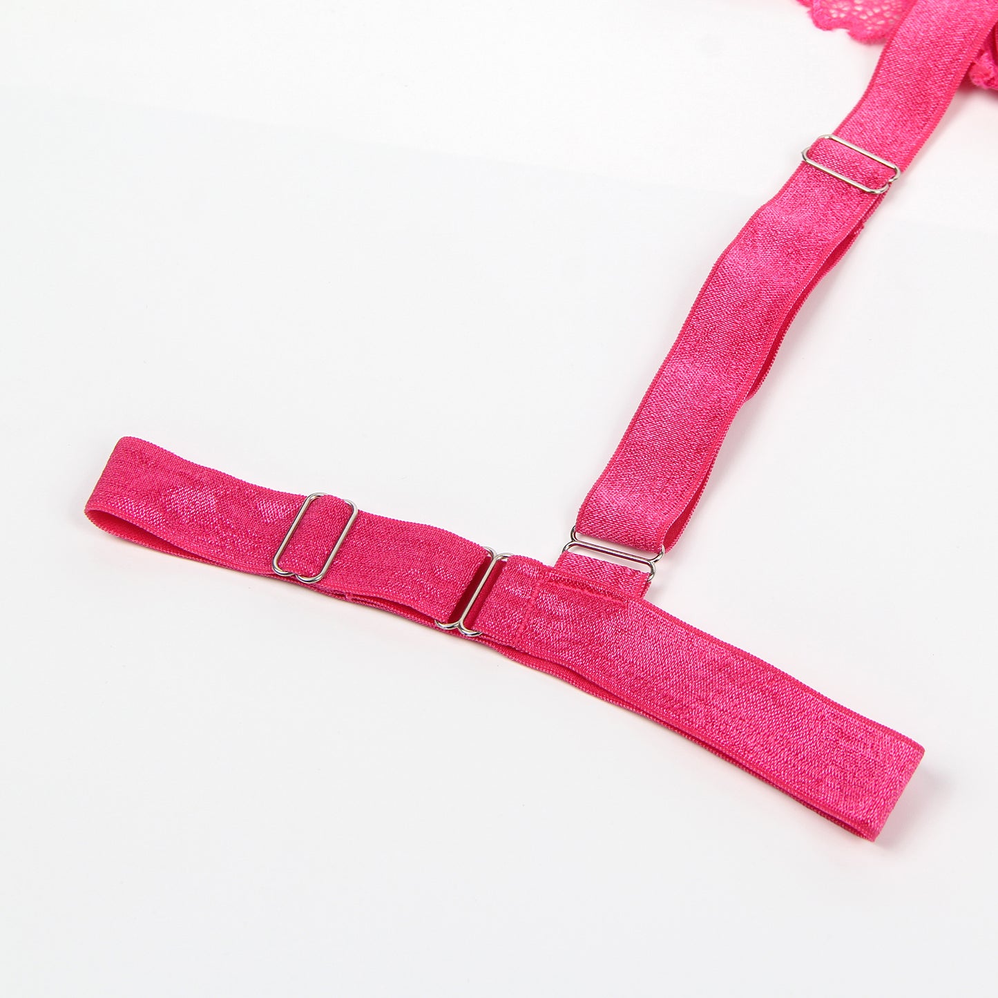 Rose Slim Lace Garter Leg Ring Teddy